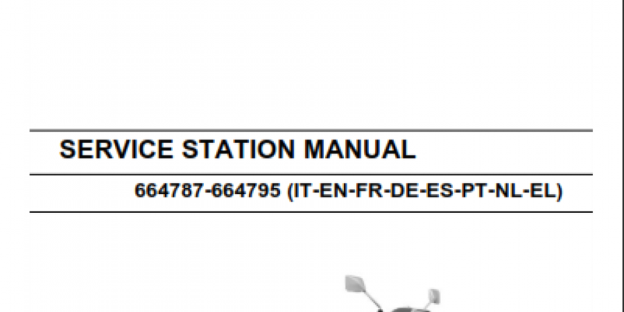 Vespa S50 2T Service Manual